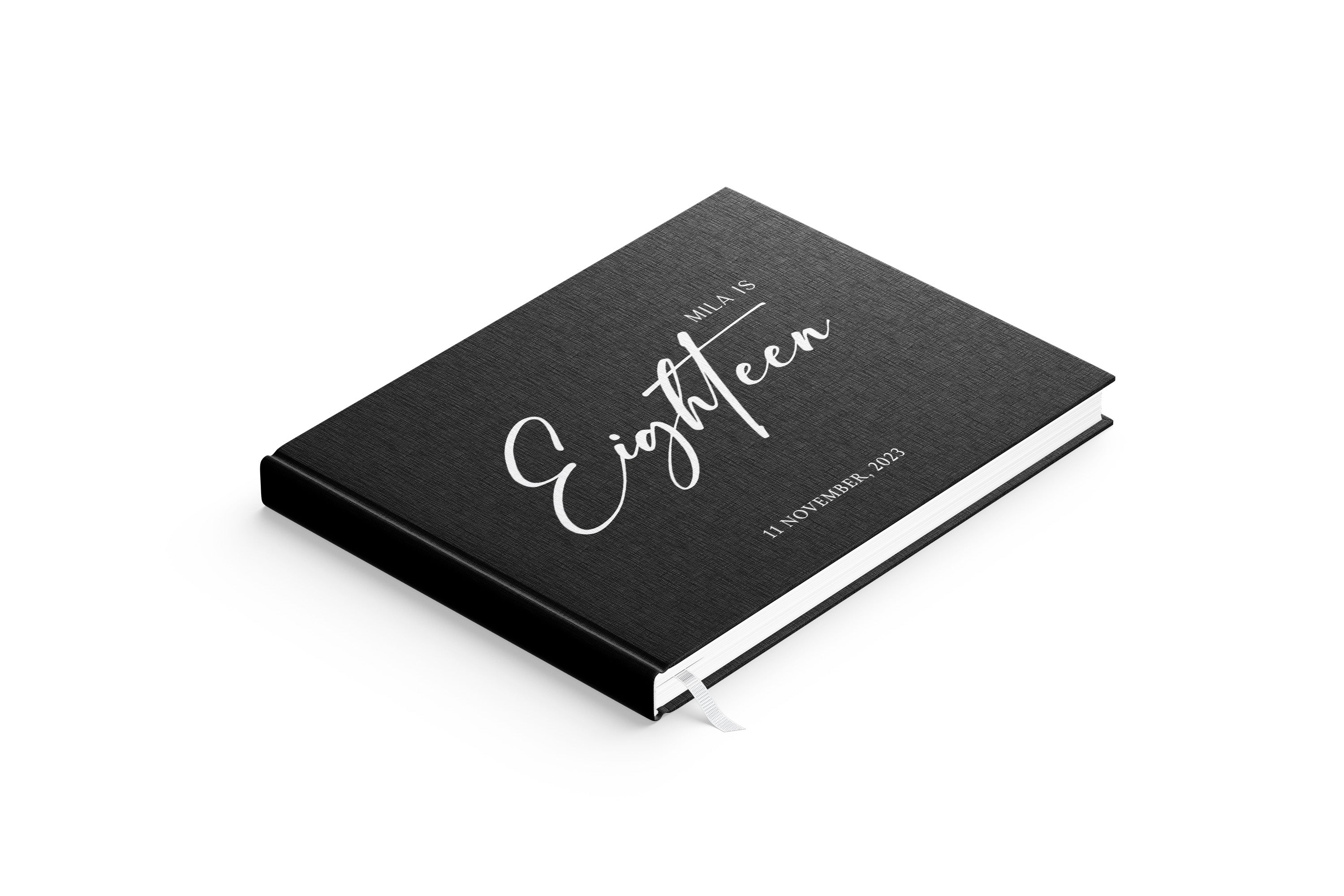 Classic Script | Birthday Guest Book