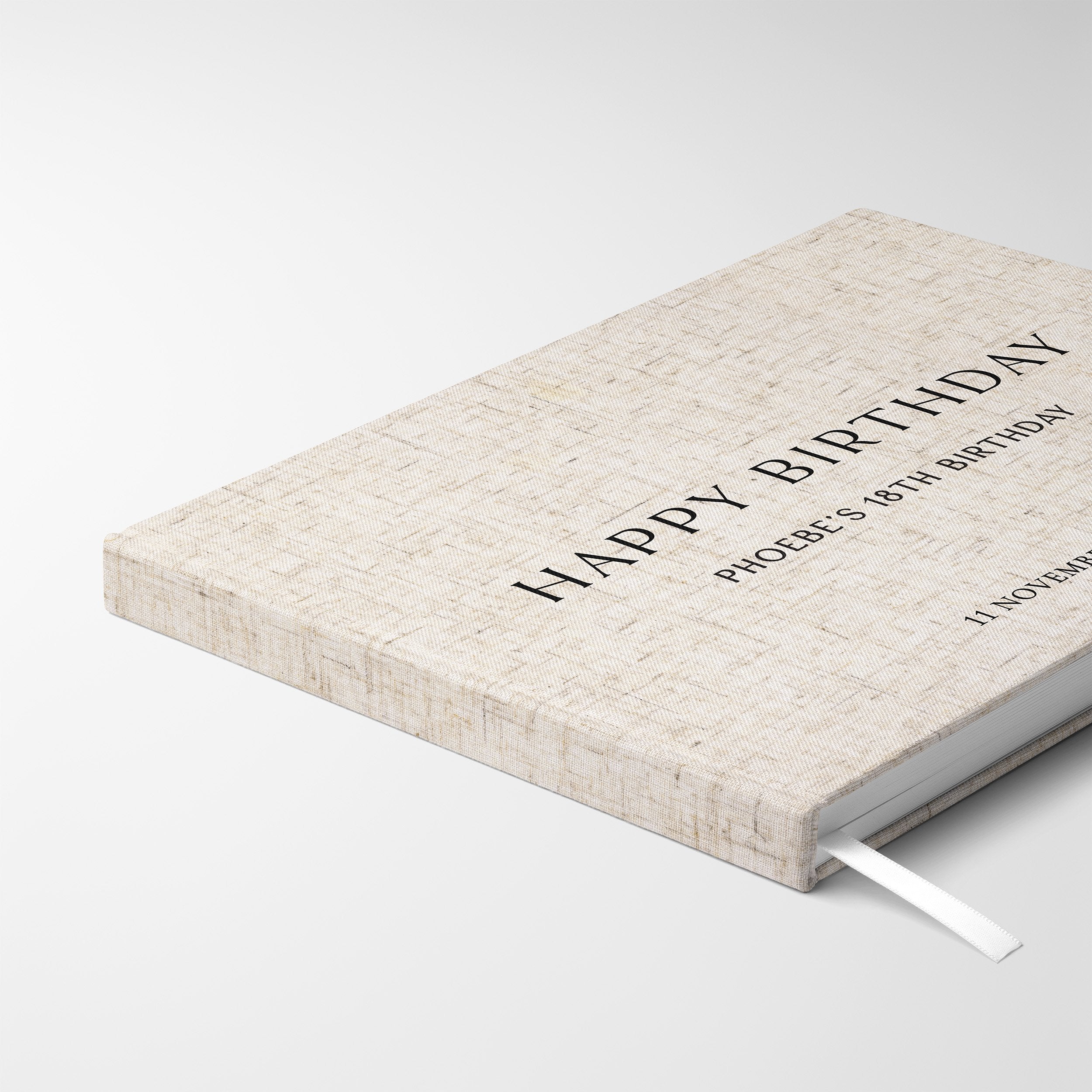 Sophisticated Wishes | Birthday Guest Book