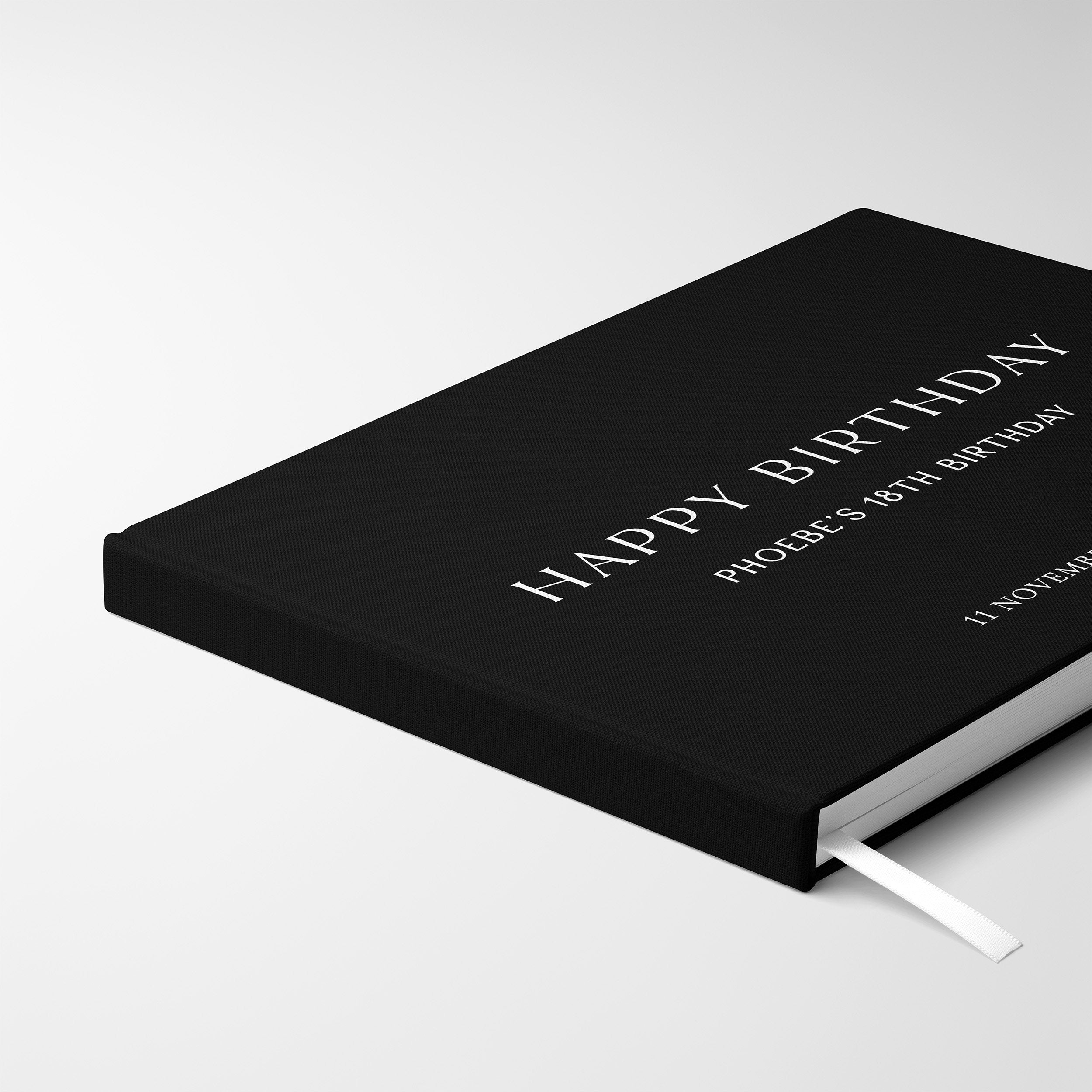 Sophisticated Wishes | Birthday Guest Book