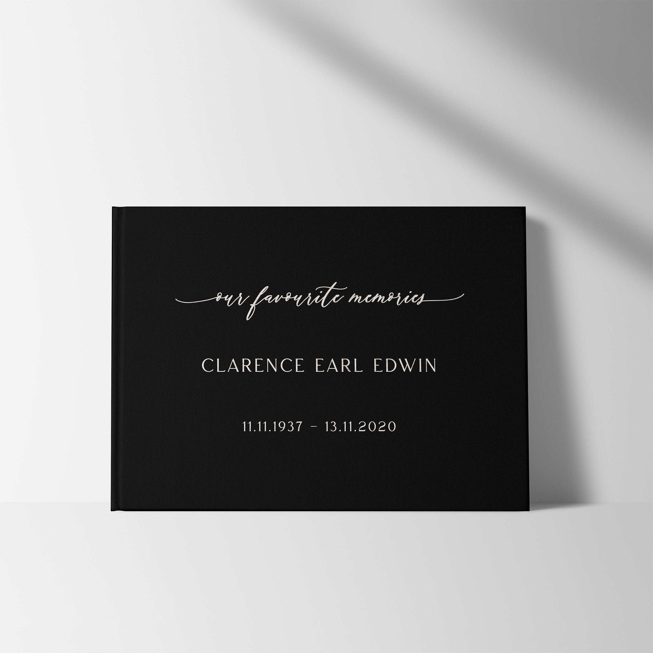 Serene Remembrance | Funeral Guest Book