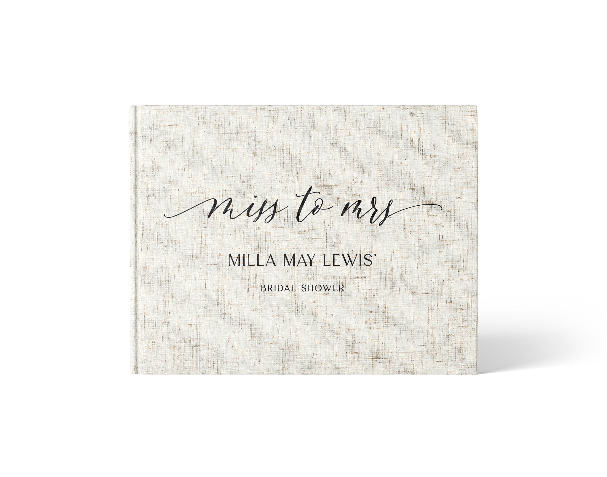 Miss to Mrs | Bridal Shower Guest Book