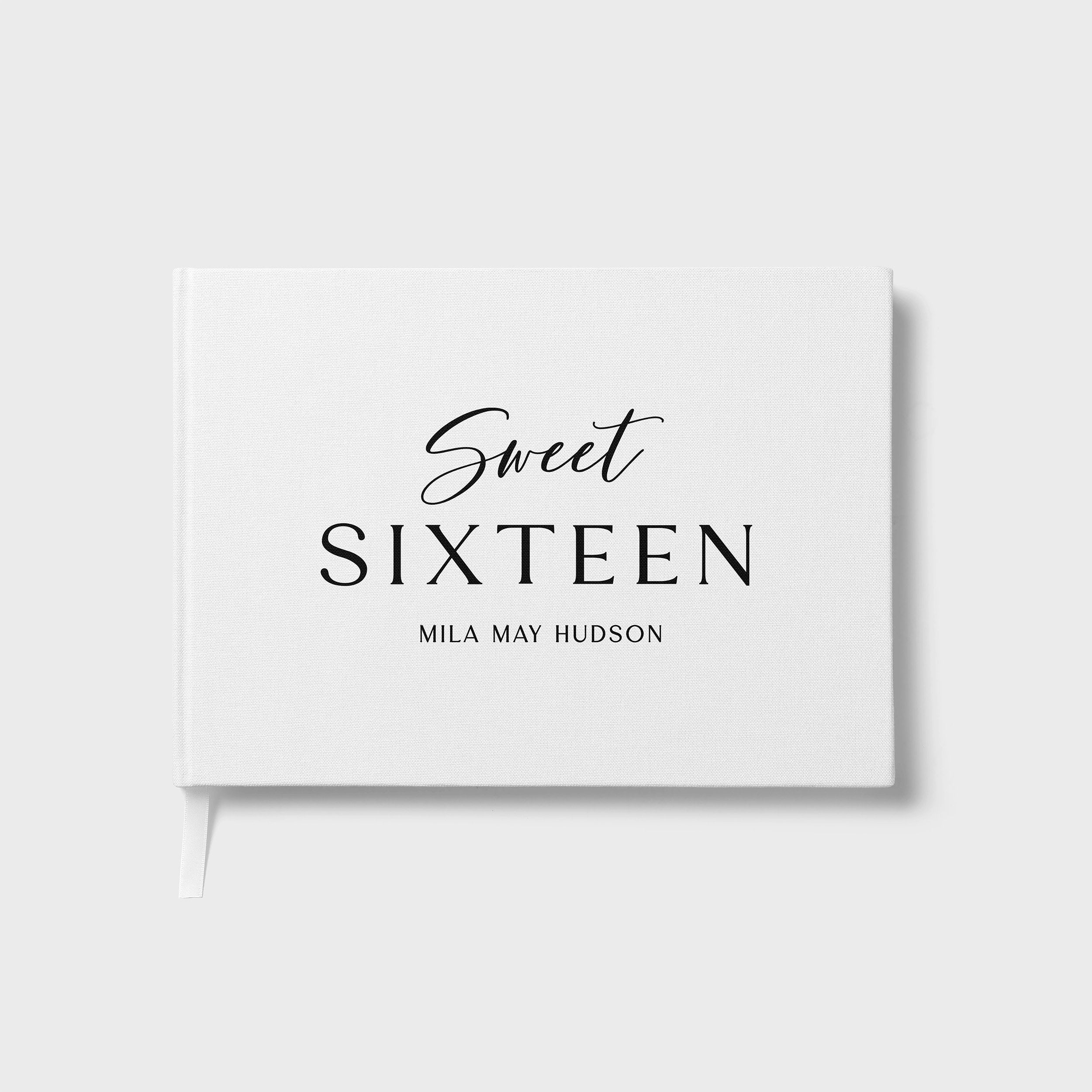 Sweet Sixteen | Birthday Guest Book