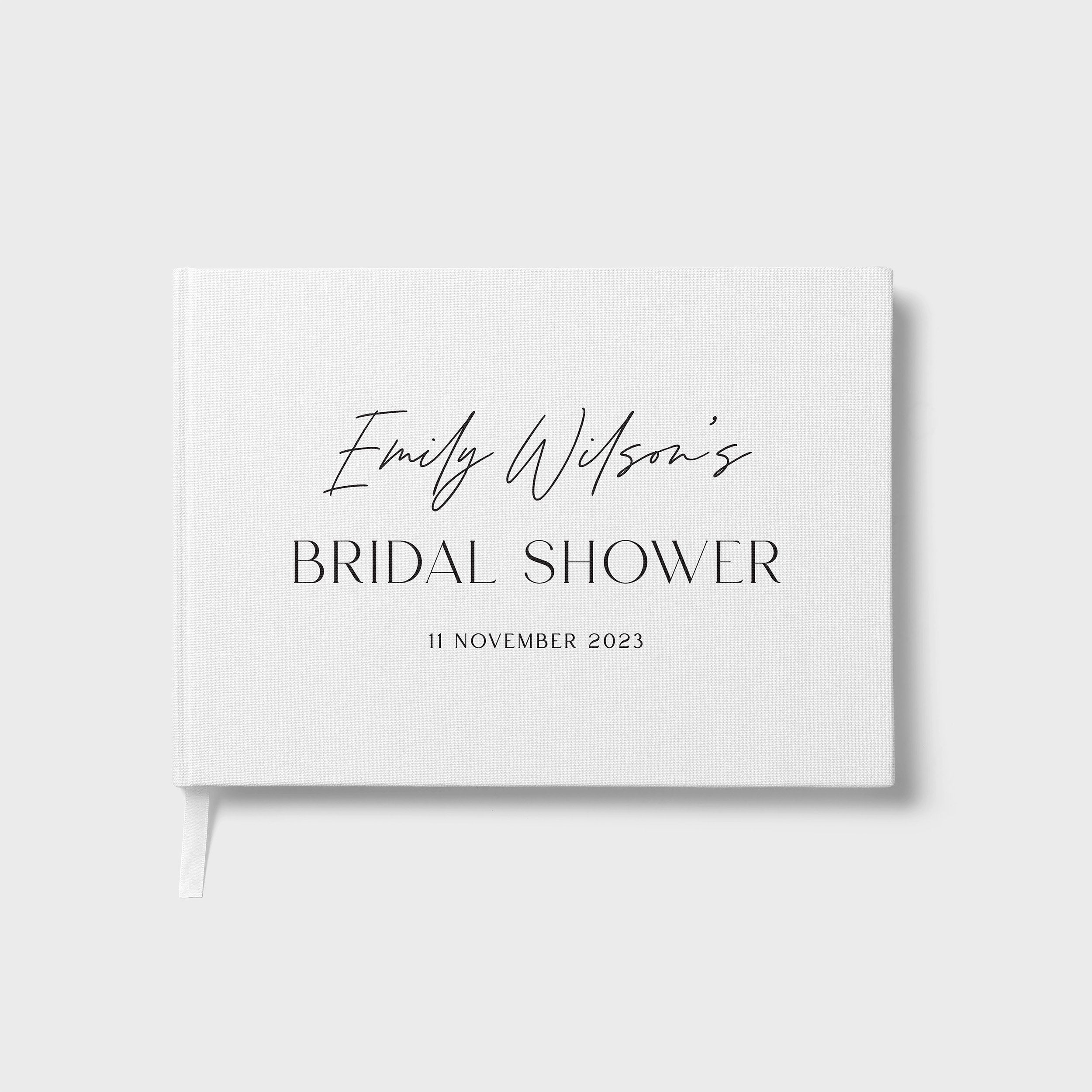 Modern Script | Bridal Shower Guest Book