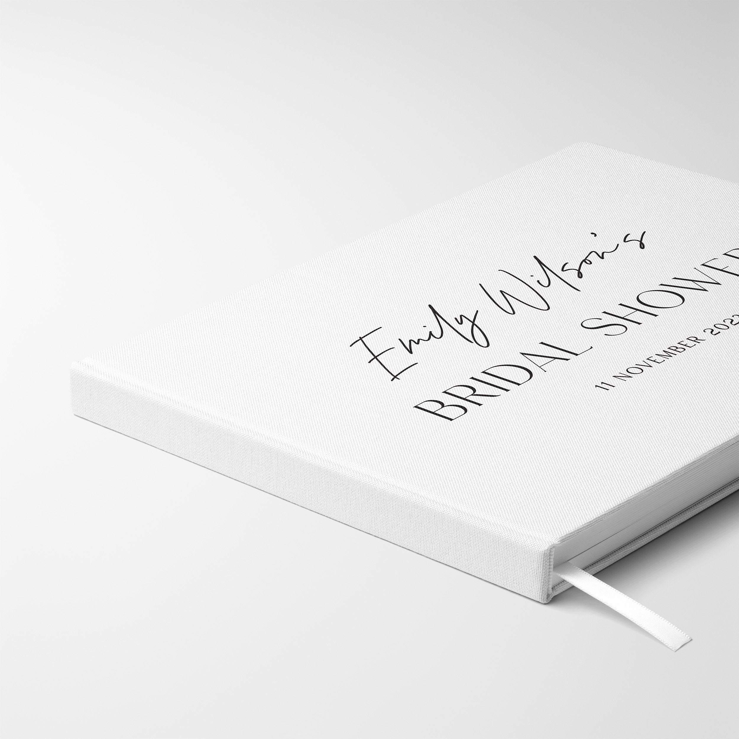 Modern Script | Bridal Shower Guest Book