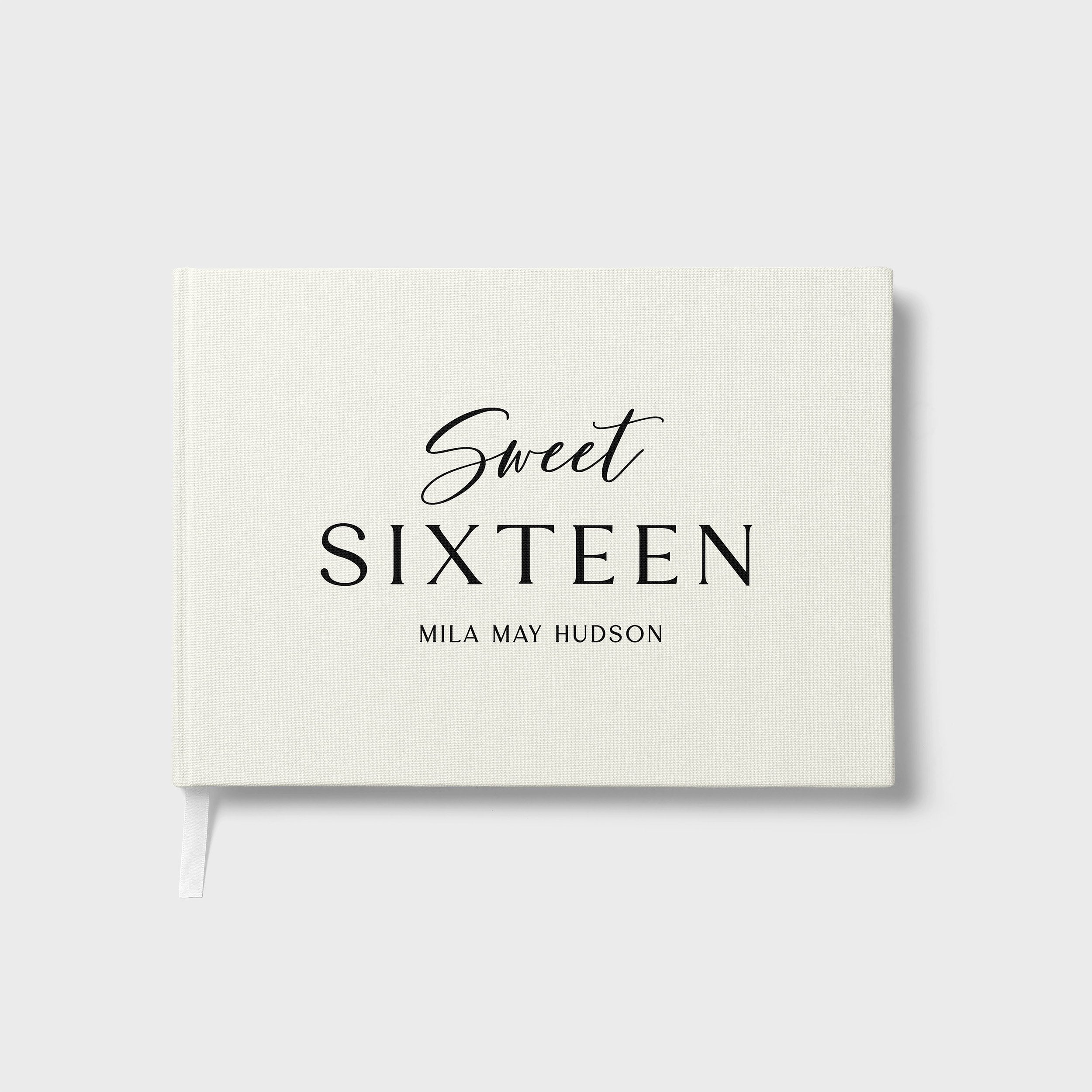 Sweet Sixteen | Birthday Guest Book