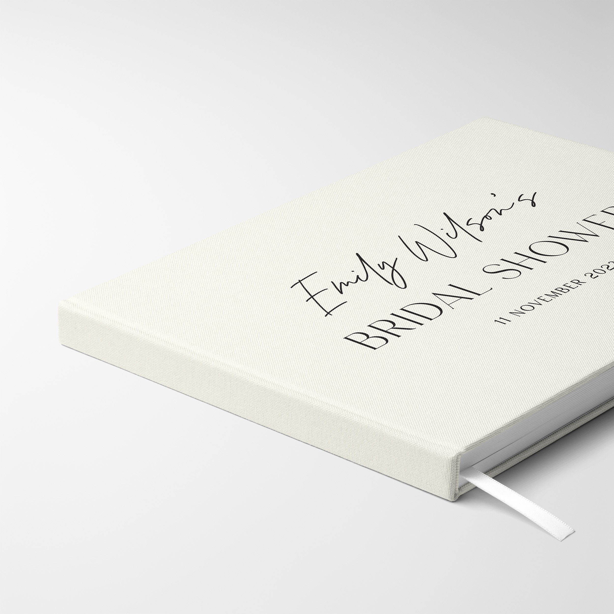 Modern Script | Bridal Shower Guest Book