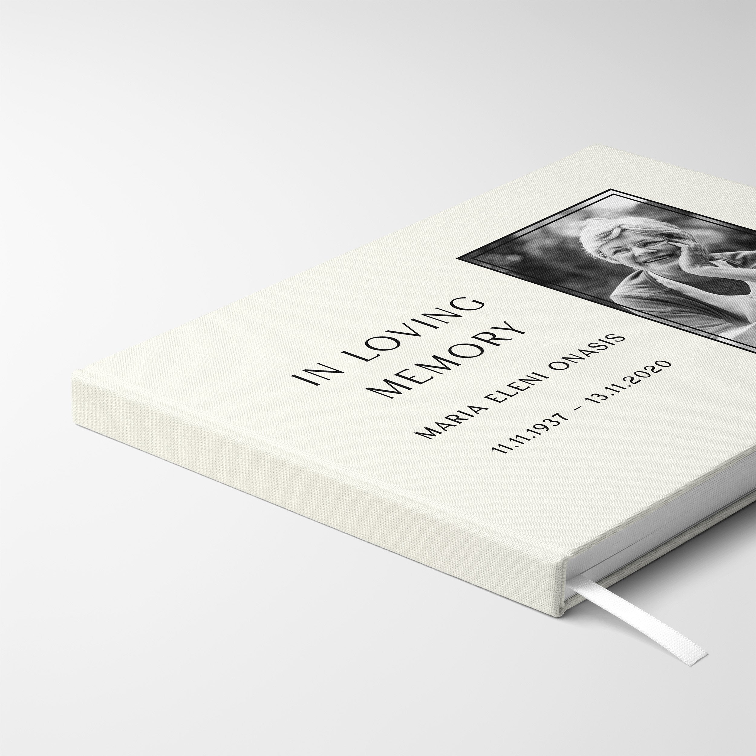 Loving Portrait | Funeral Guest Book