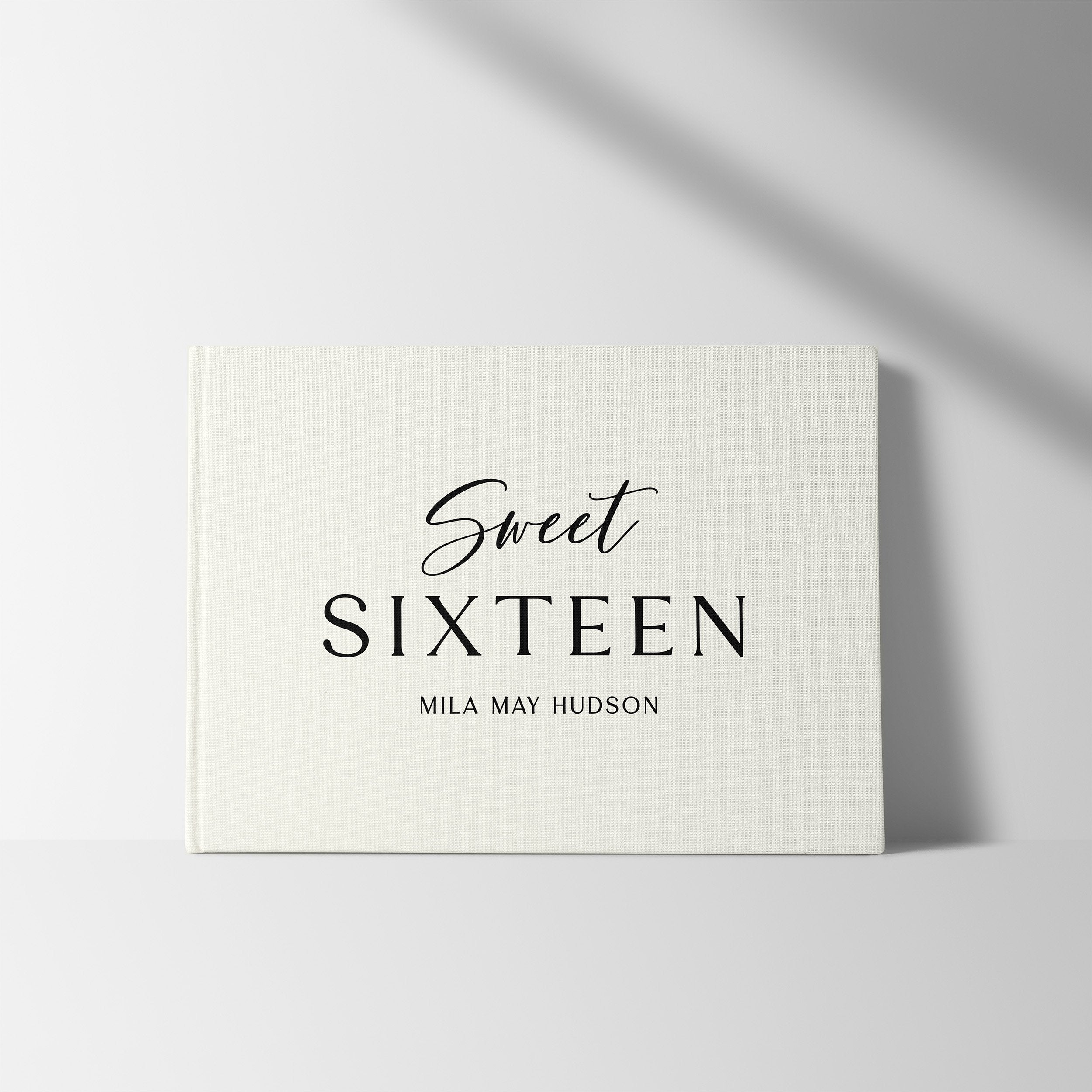 Sweet Sixteen | Birthday Guest Book