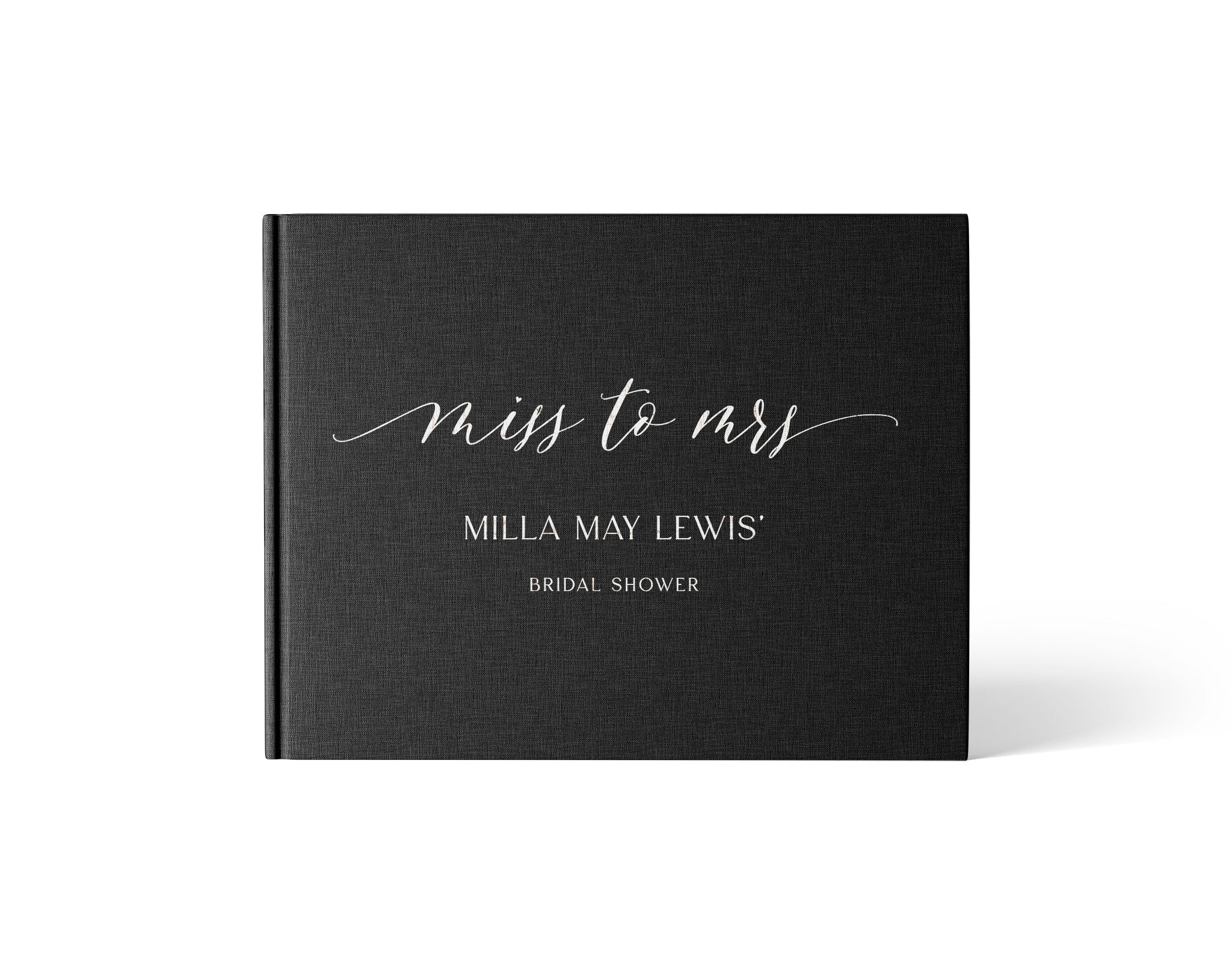 Miss to Mrs | Bridal Shower Guest Book