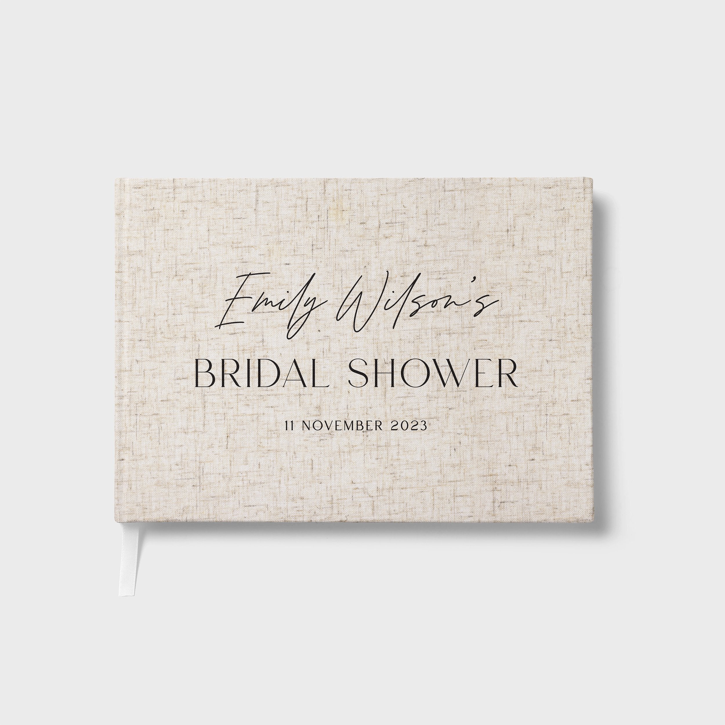 Modern Script | Bridal Shower Guest Book