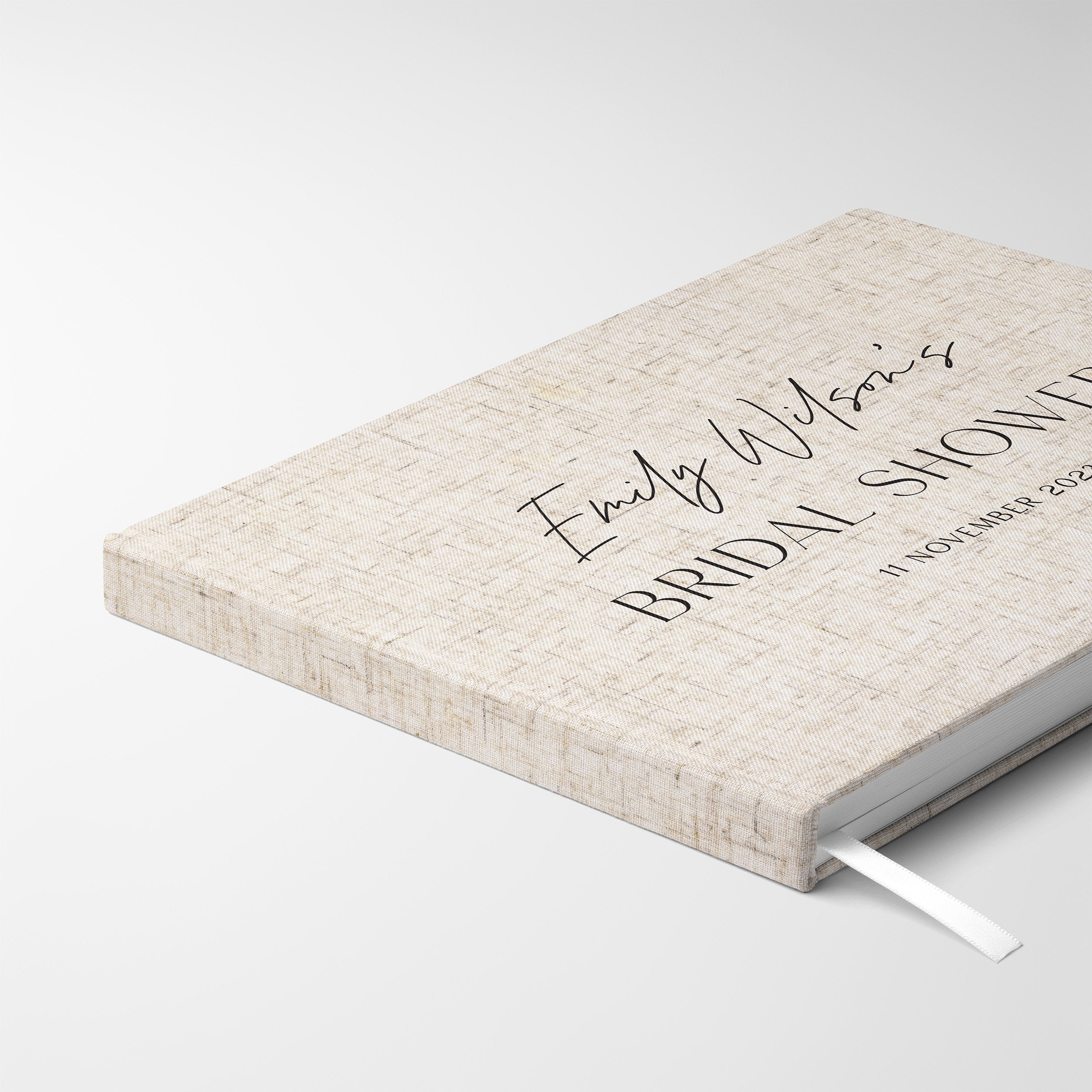 Modern Script | Bridal Shower Guest Book