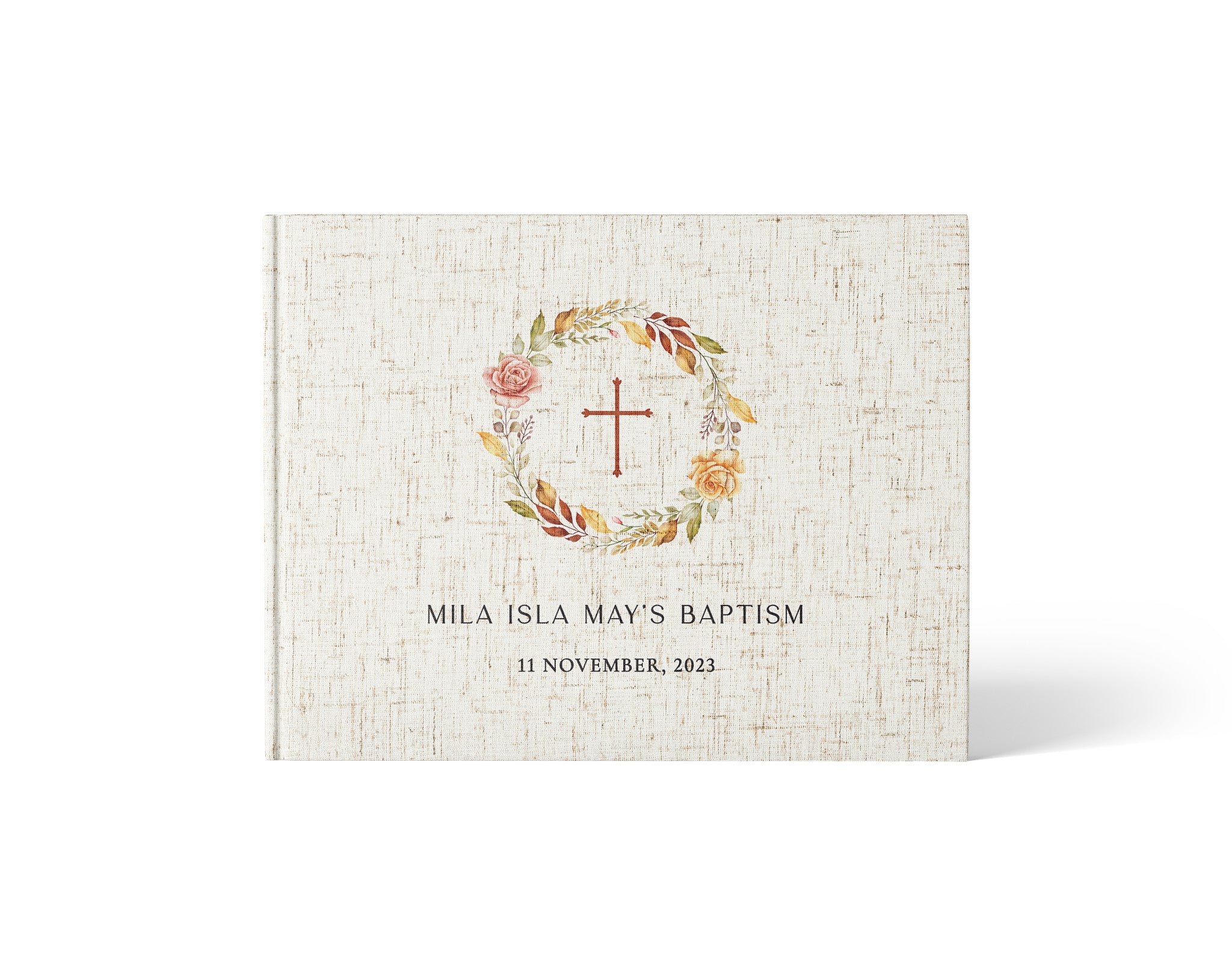 Autumn | Baptism Guest Book