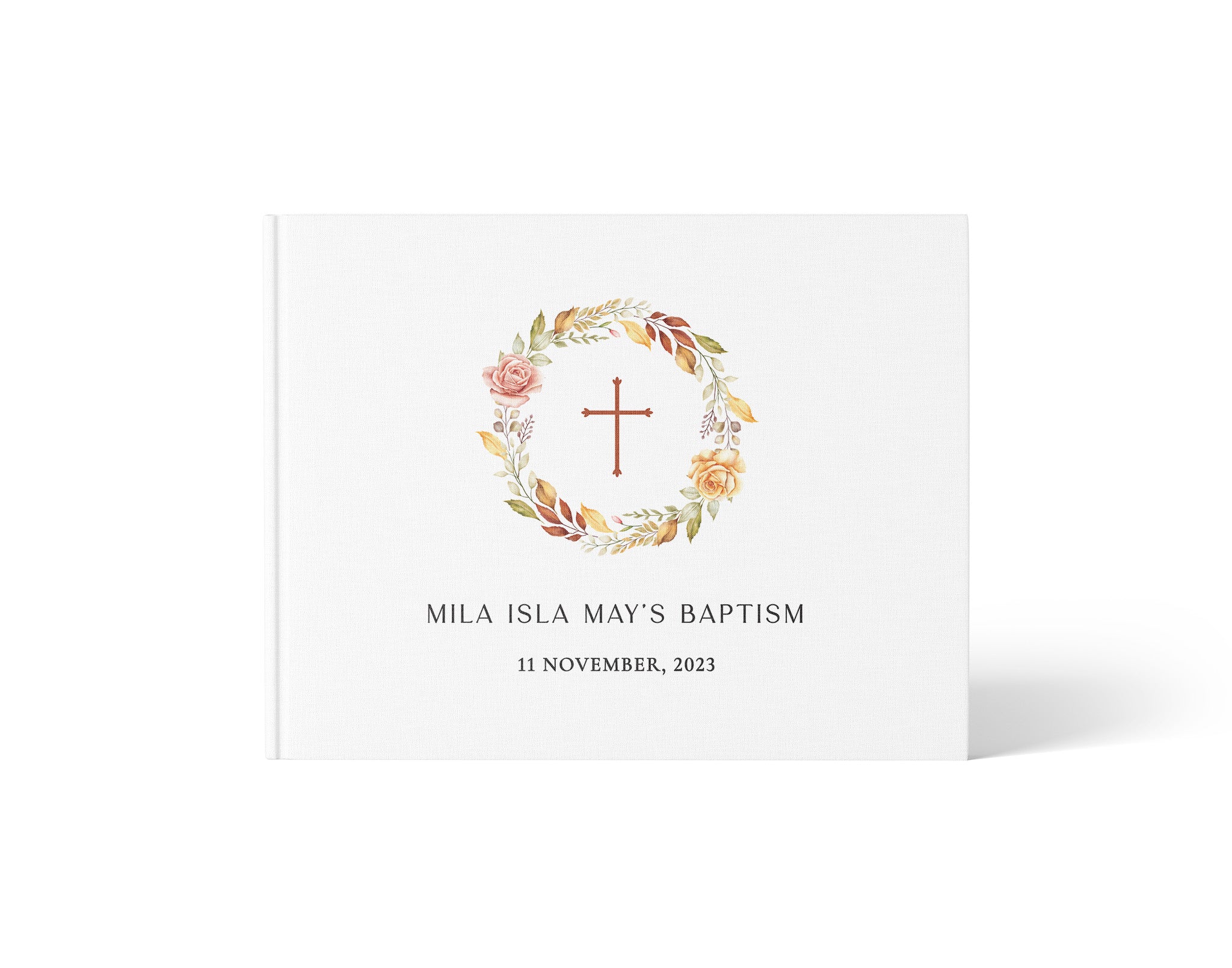 Autumn | Baptism Guest Book