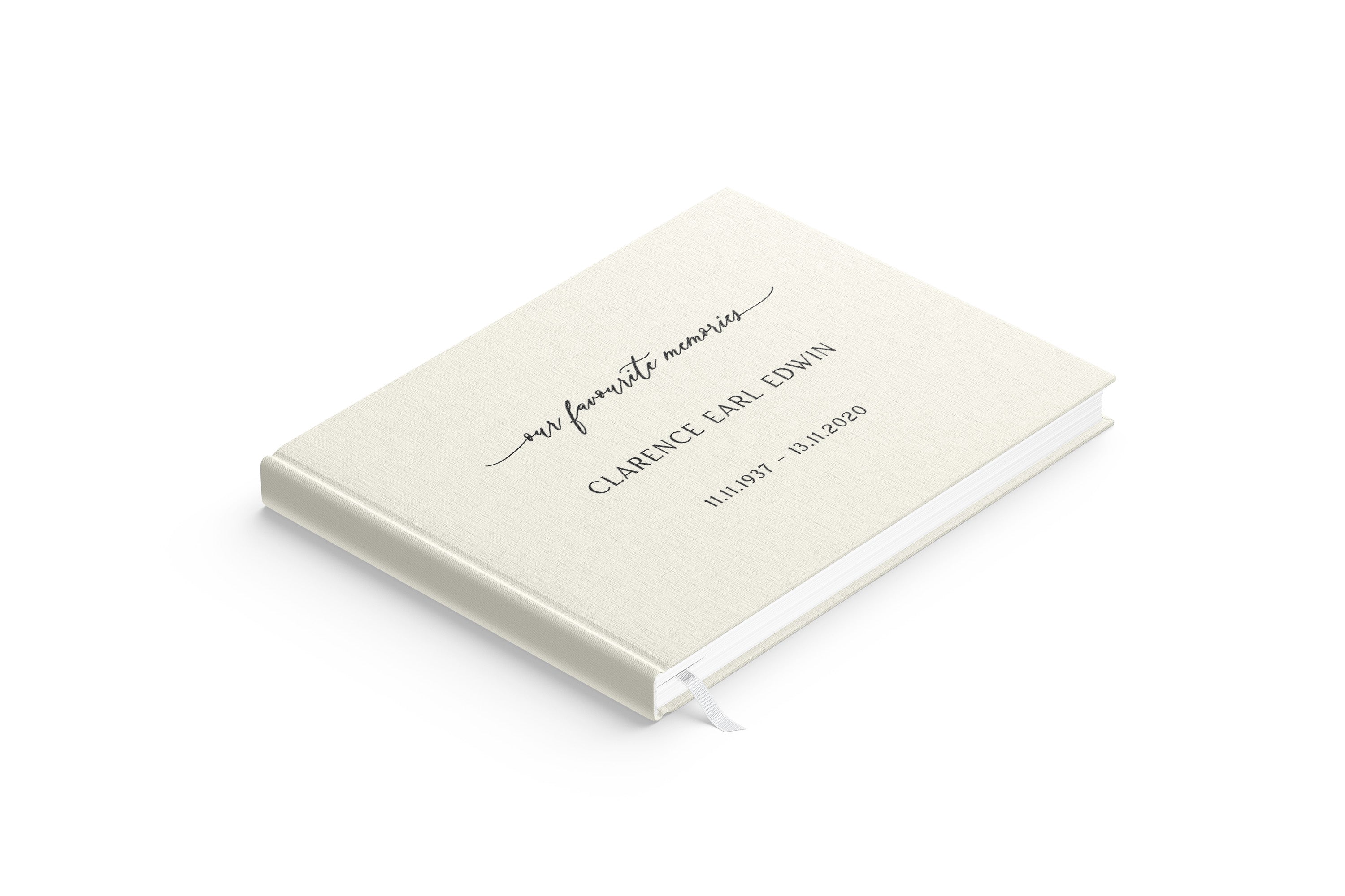 Serene Remembrance | Funeral Guest Book