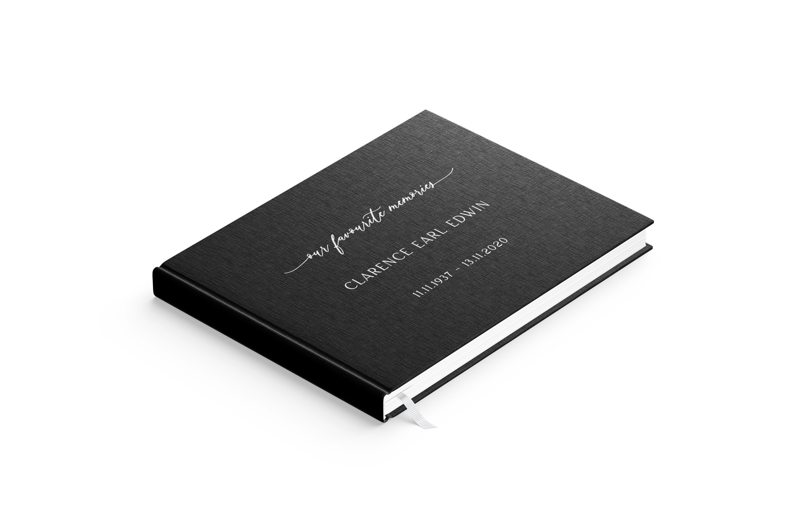 Serene Remembrance | Funeral Guest Book