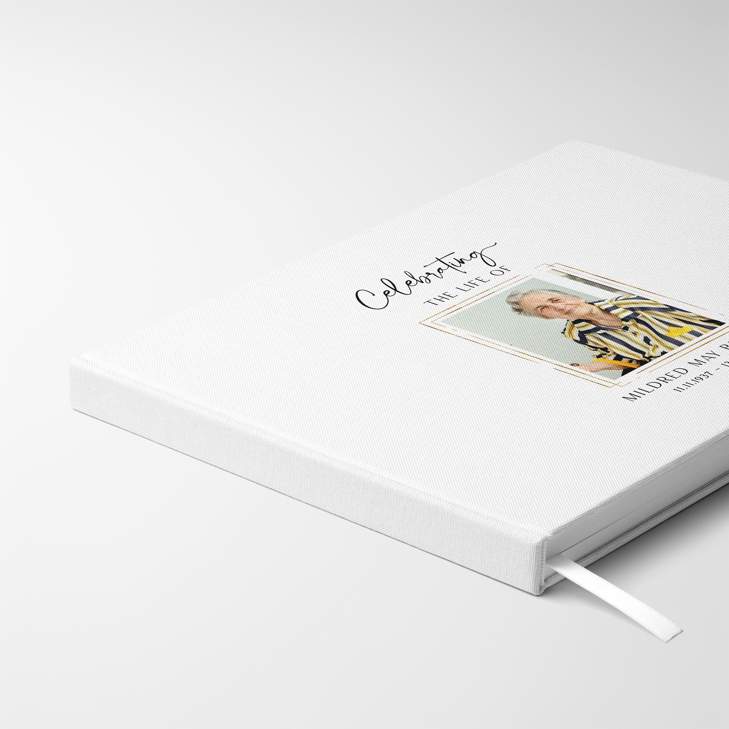 Timeless Tribute | Funeral Guest Book