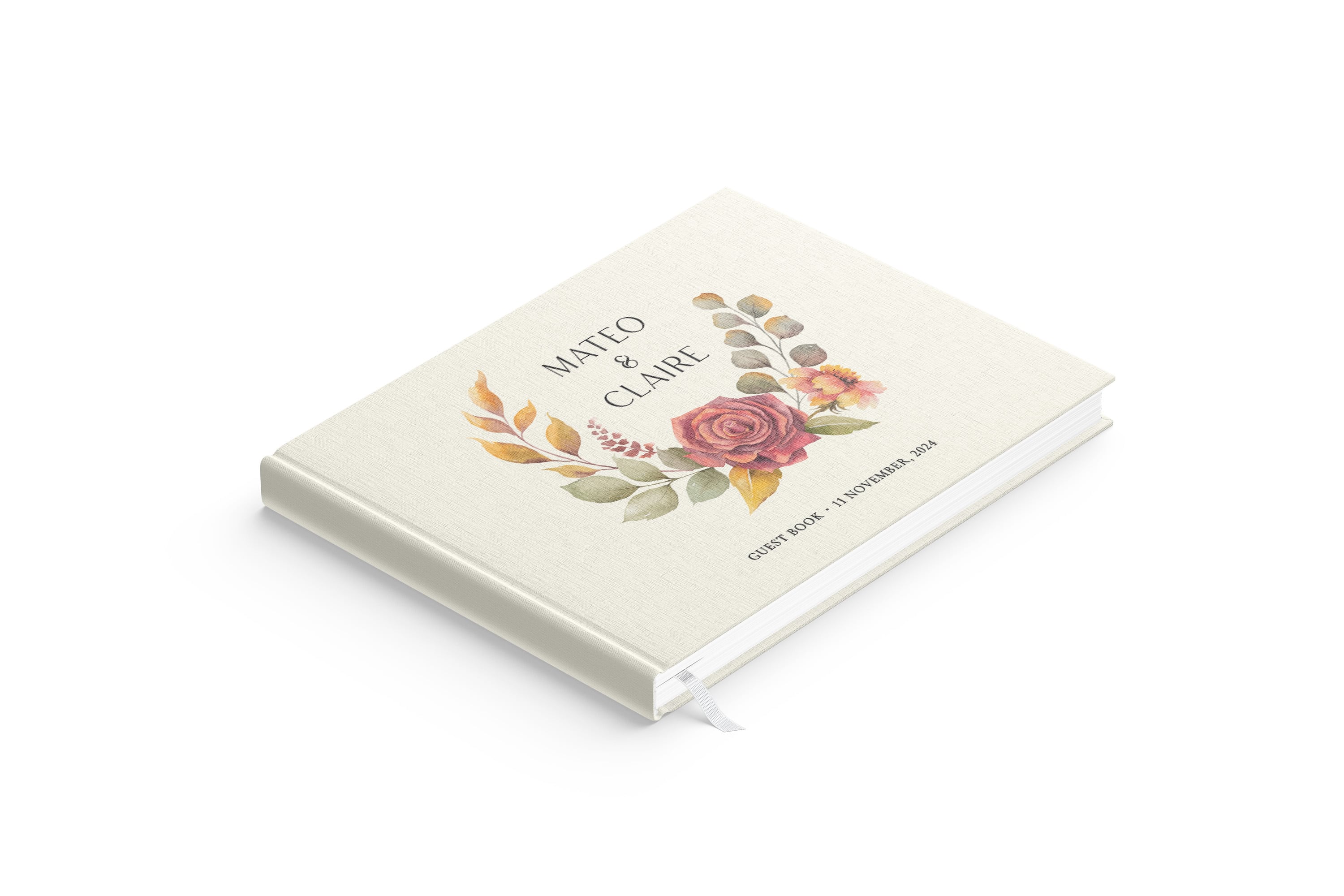 Autumn Vibe | Wedding Guest Book