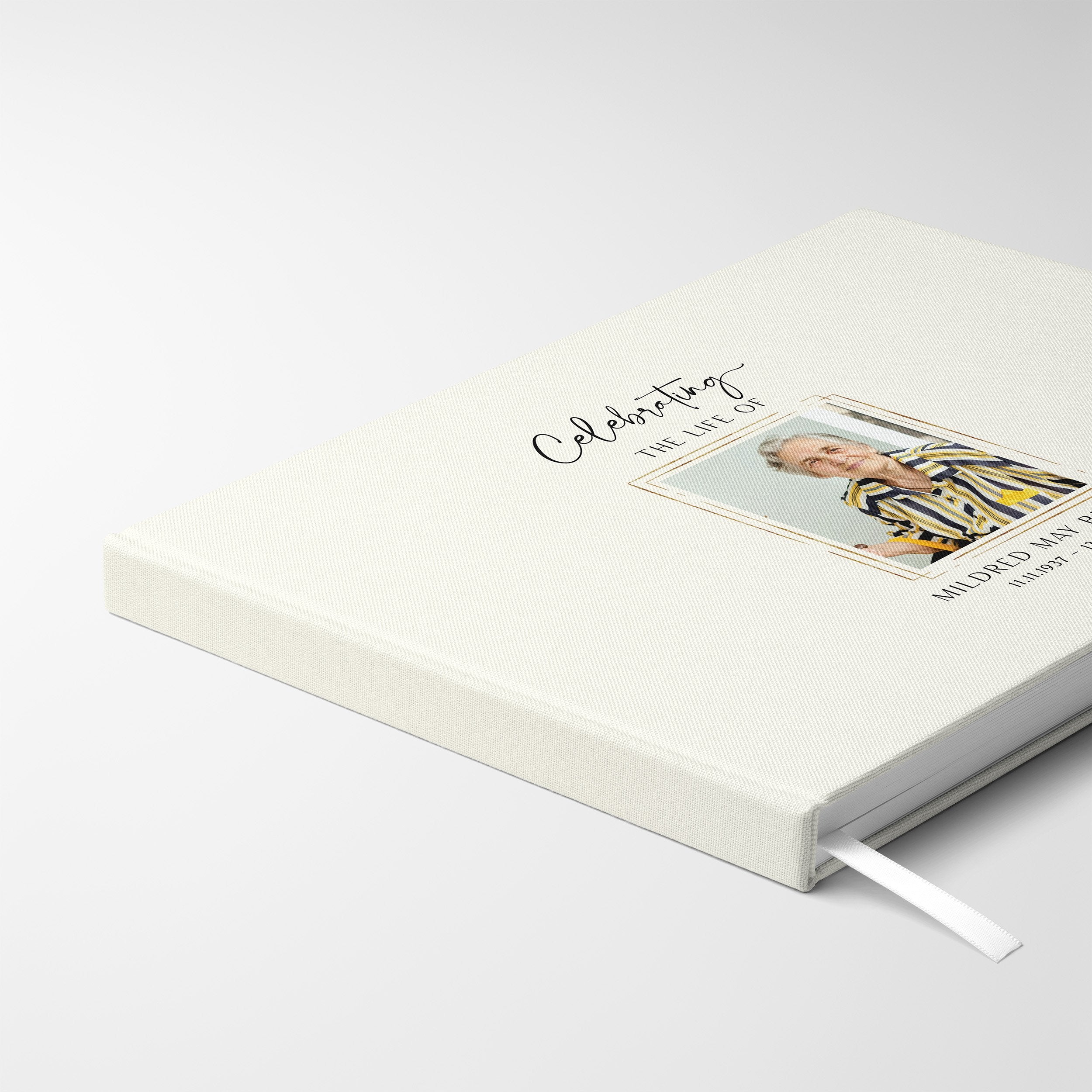 Timeless Tribute | Funeral Guest Book