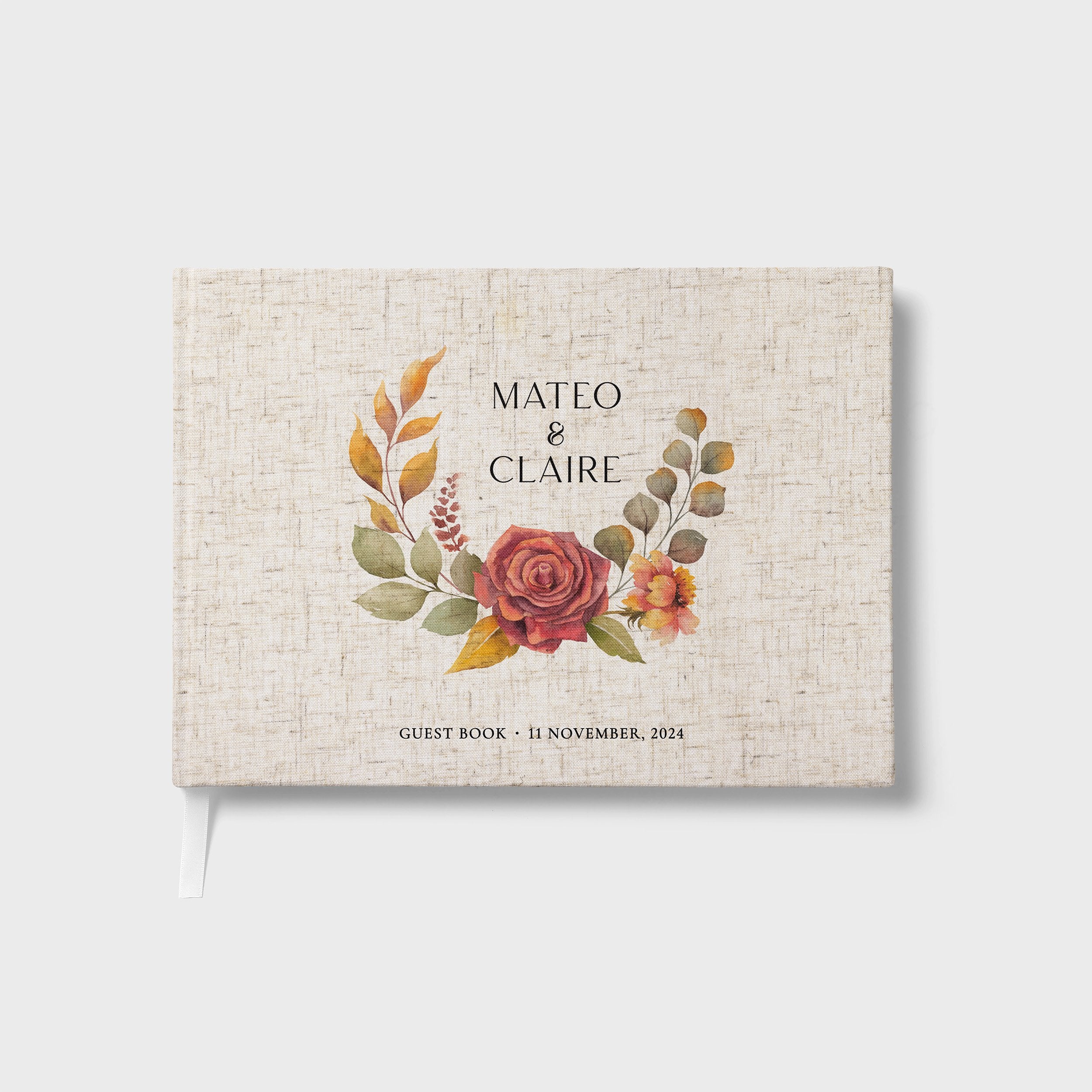 Autumn Vibe | Wedding Guest Book