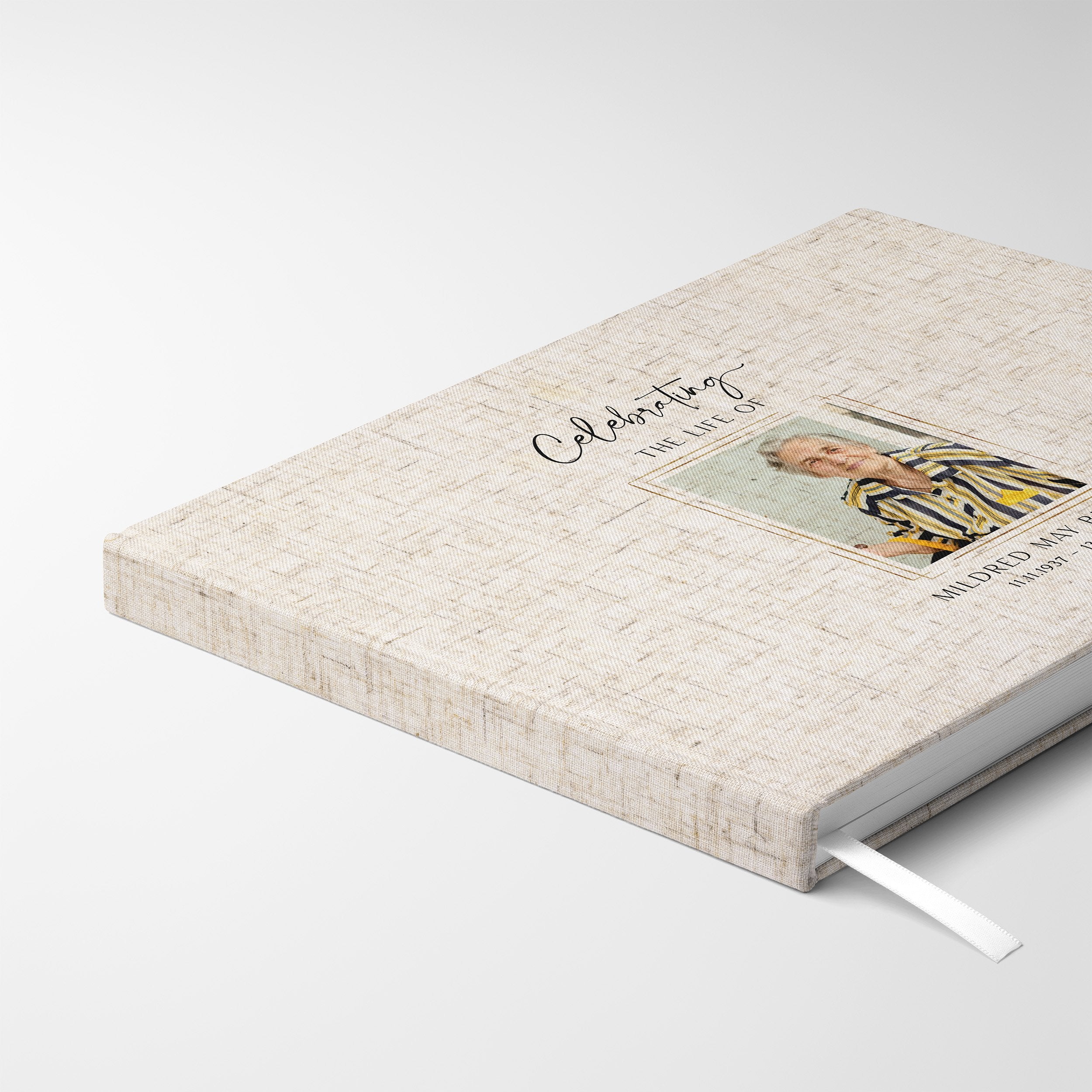 Timeless Tribute | Funeral Guest Book