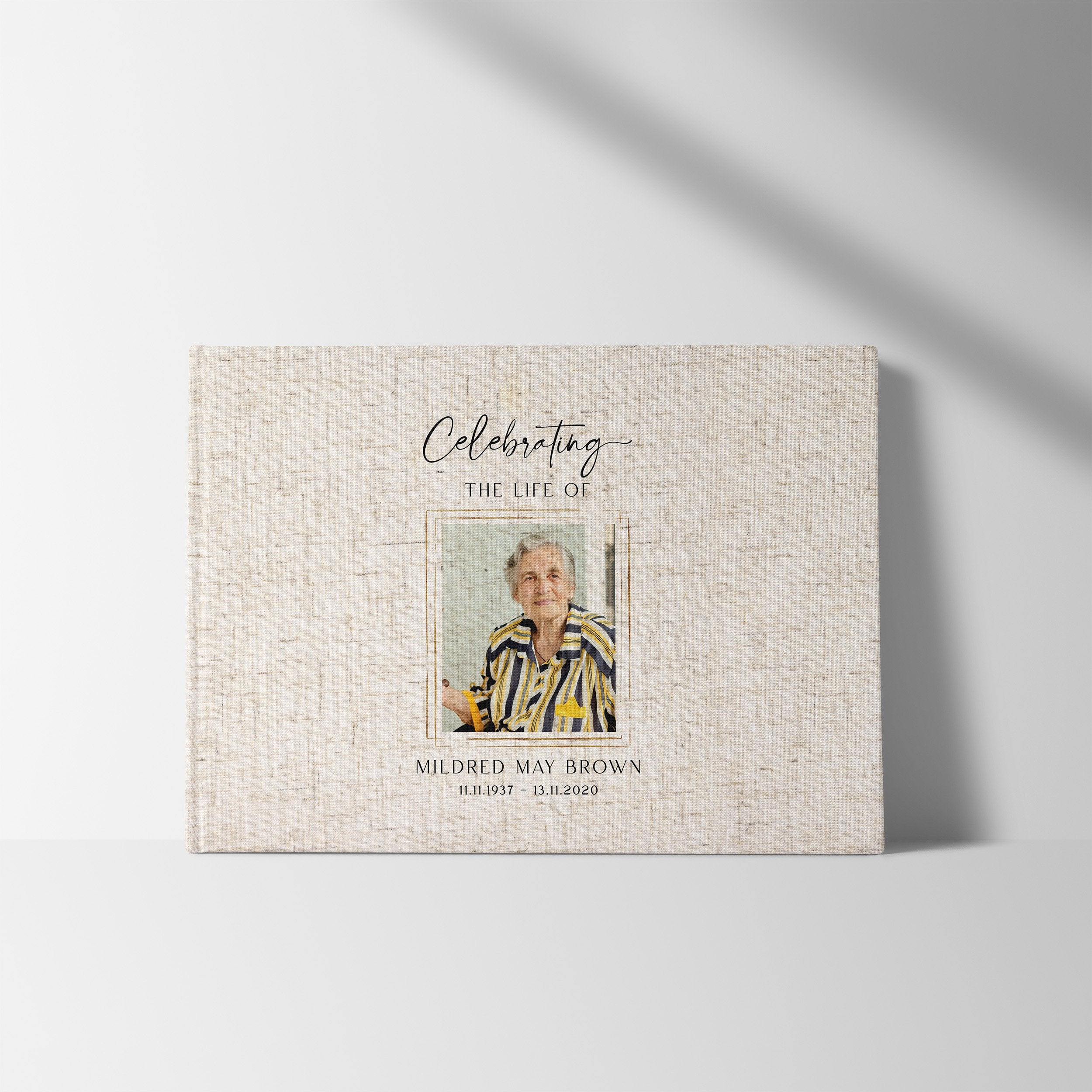 Timeless Tribute | Funeral Guest Book