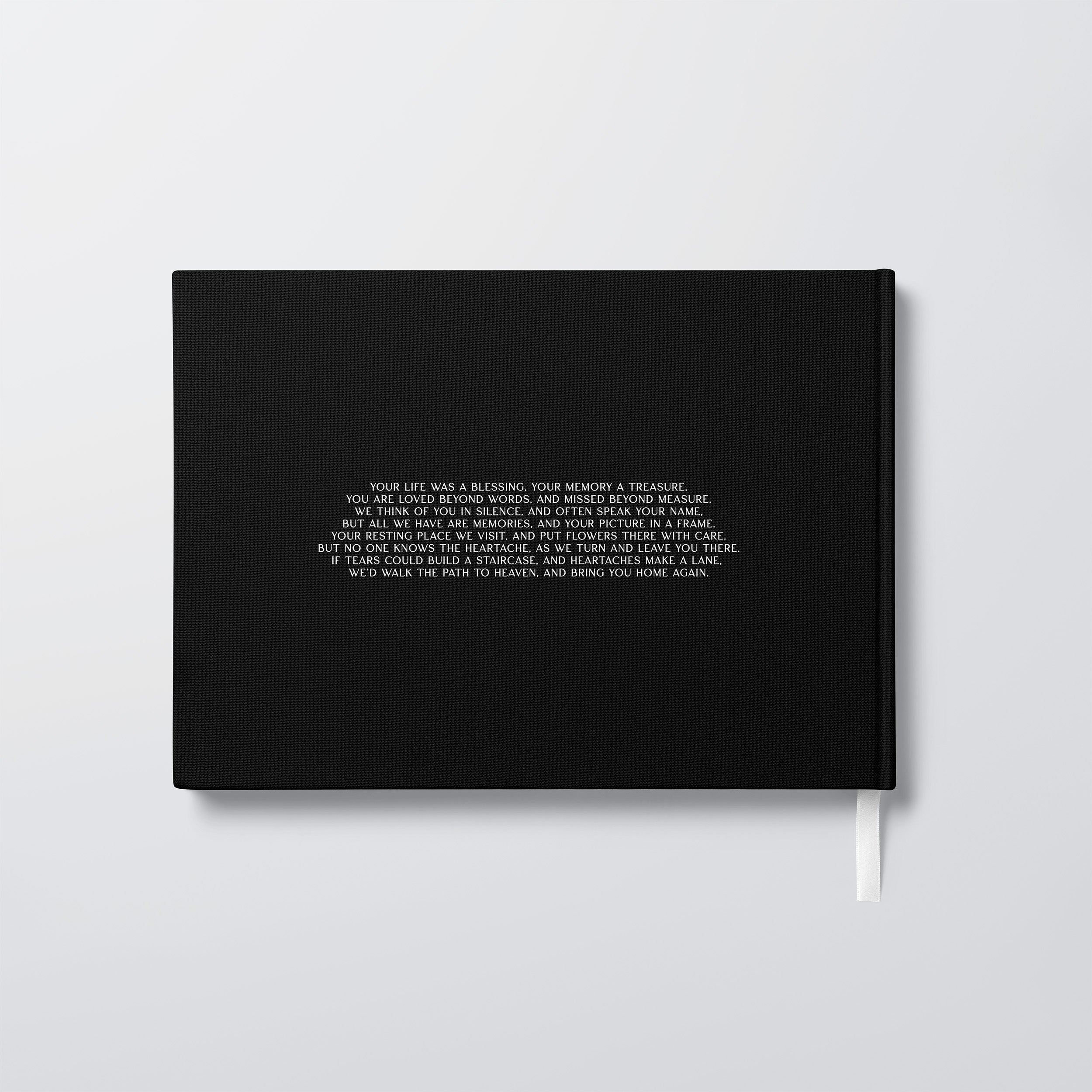Sacred Farewell | Funeral Guest Book