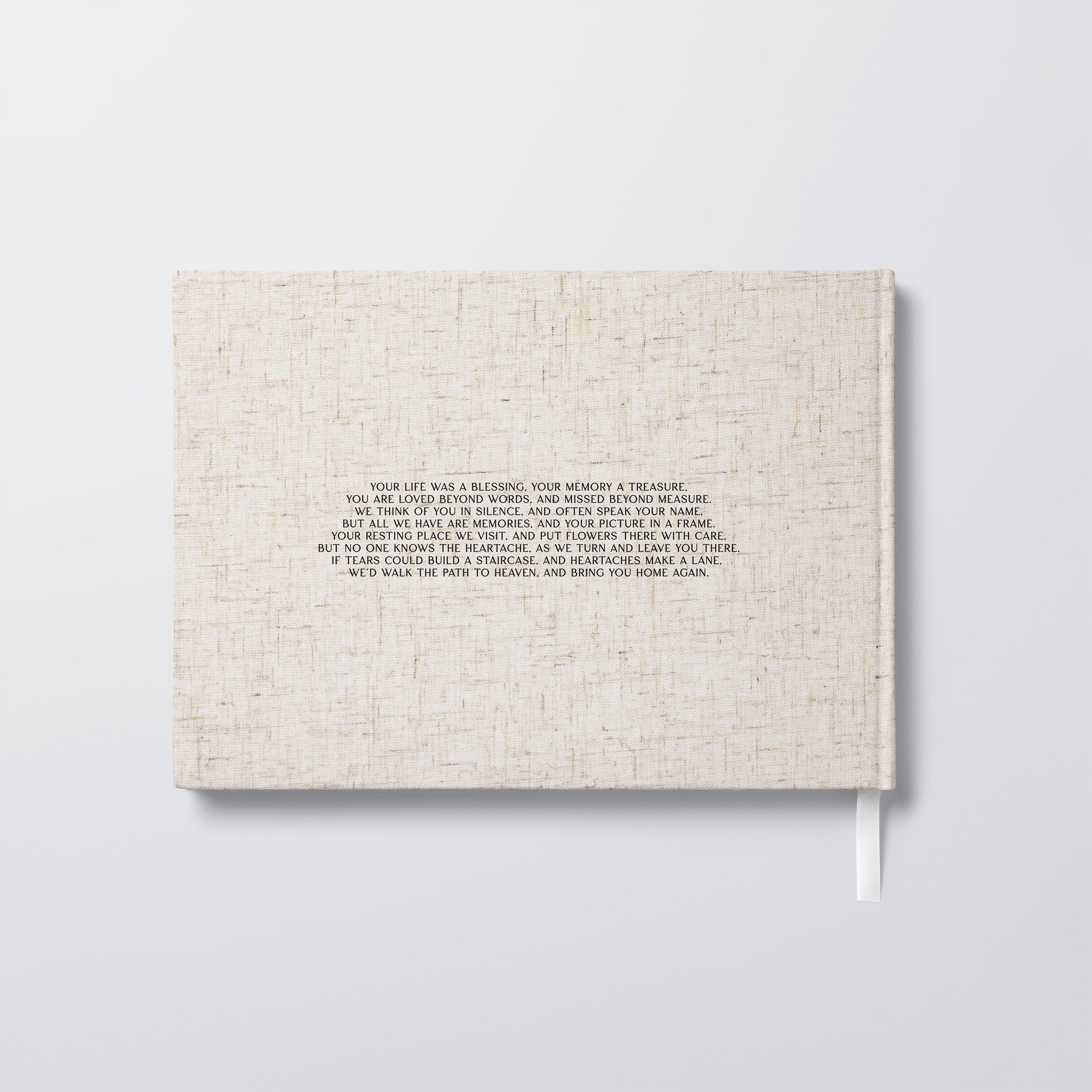 Serene Remembrance | Funeral Guest Book