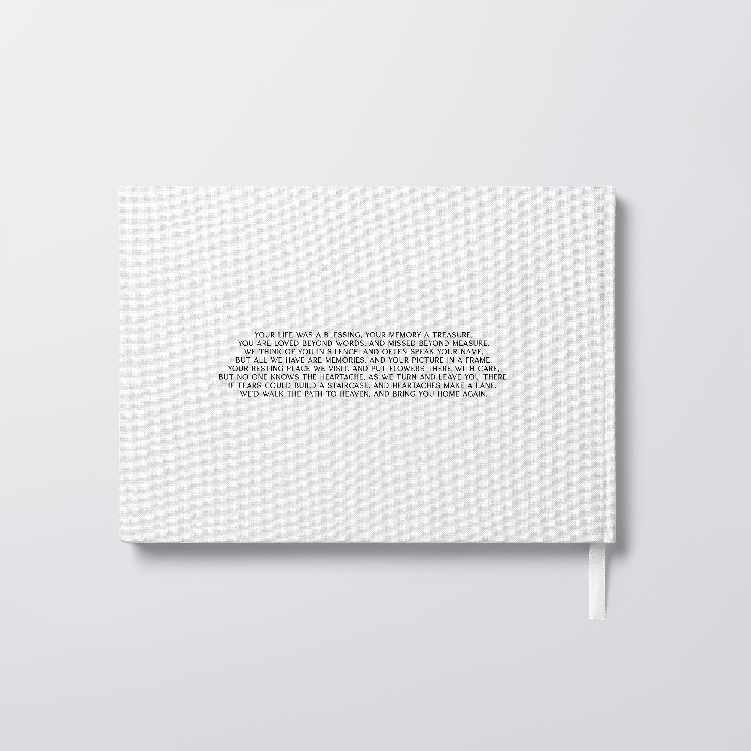 In Loving Memory | Funeral Guest Book