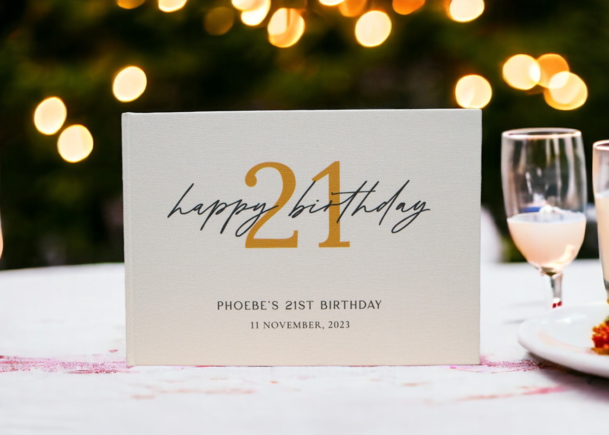 Birthday Script | Birthday Guest Book