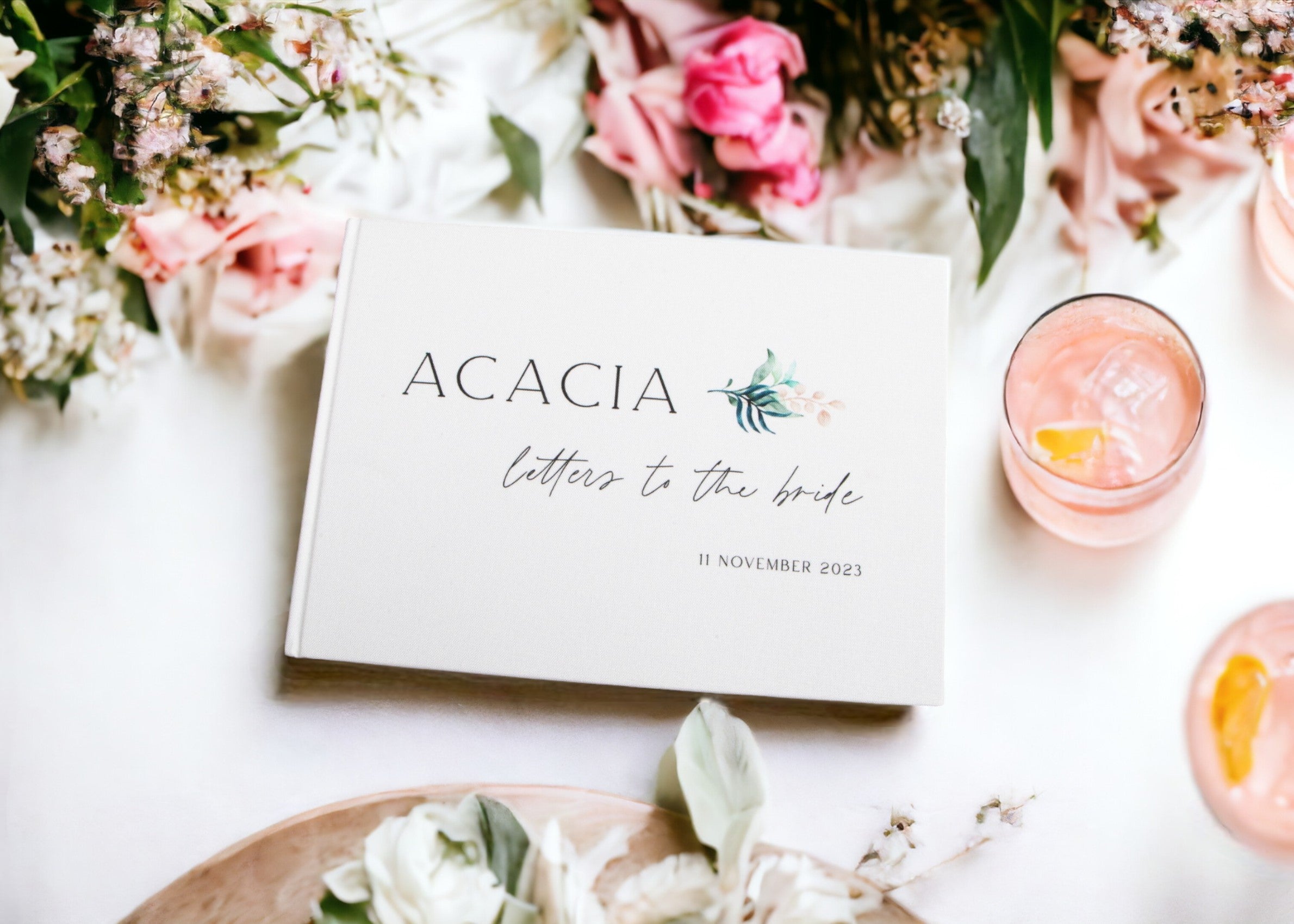 Modern Script | Bridal Shower Guest Book