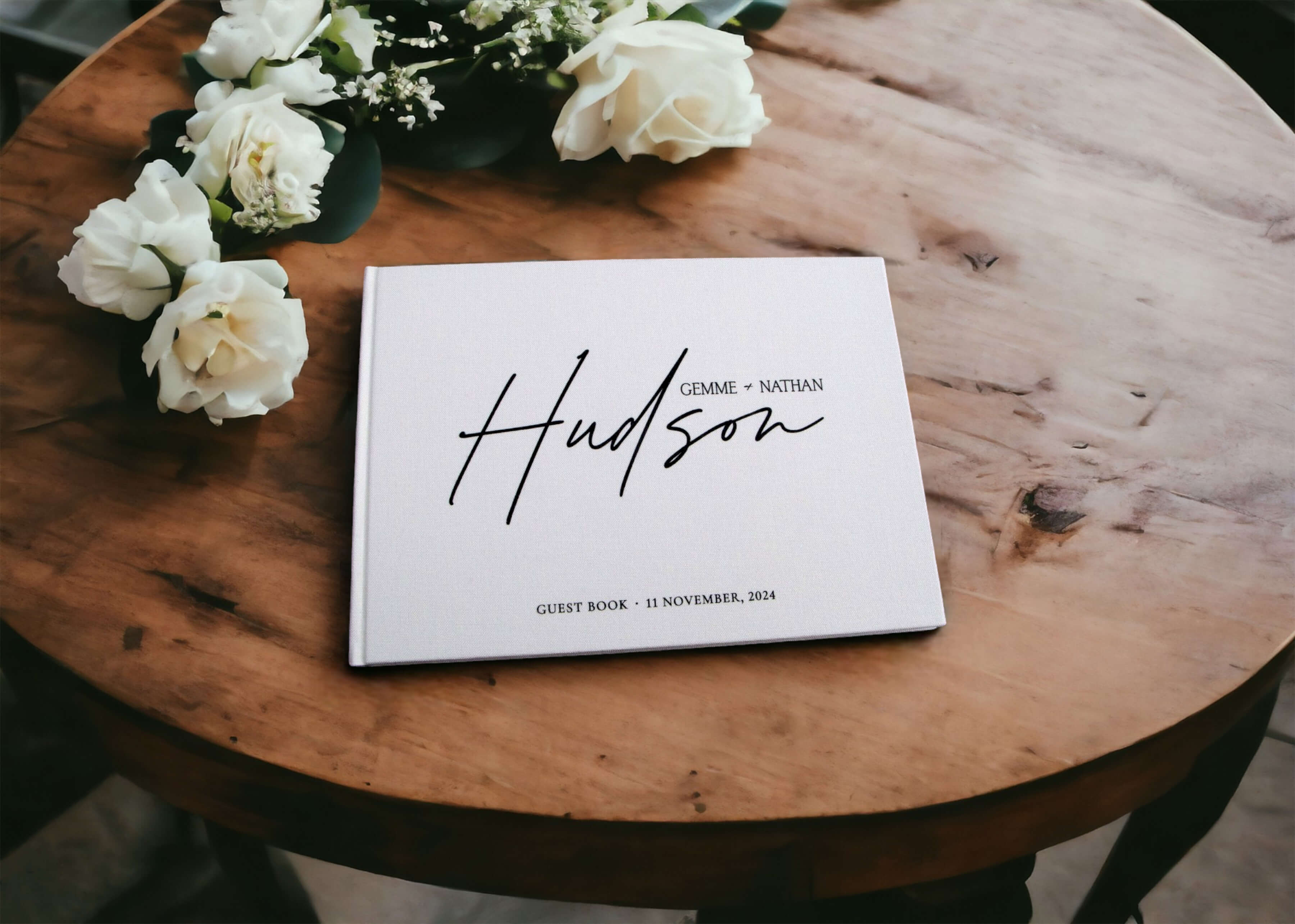 Autumn Florals | Wedding Guest Book